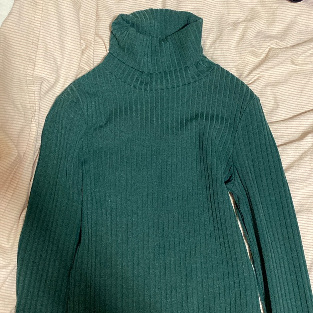 River Island ribbed turtleneck 💚